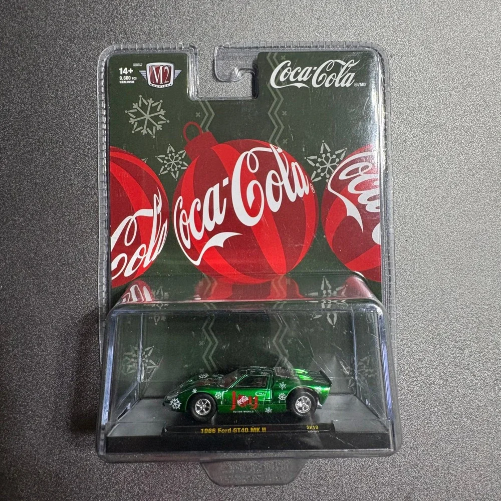 M2 Machines Coca-Cola Diecast Lot 10pc Ford VW Dodge Plymouth 1:64 Scale New